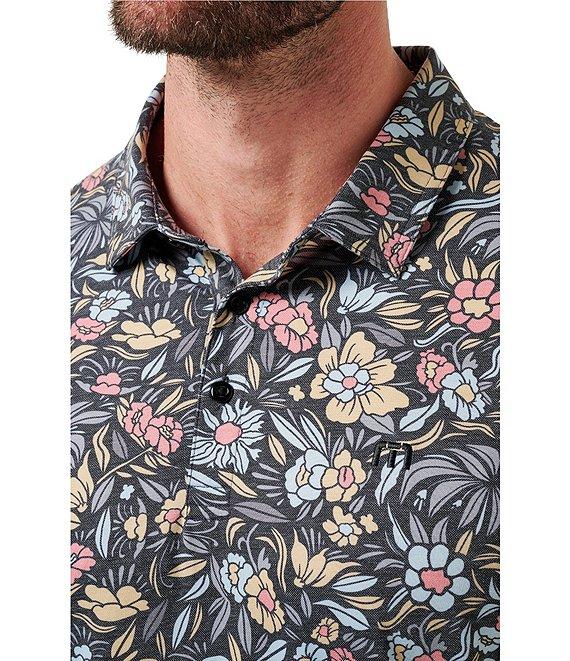 TravisMathew Featherweight Day Cruise Short Sleeve Polo Shirt Product Image