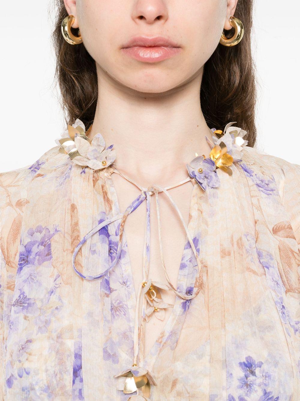 Dawning Flutter midi dress Product Image