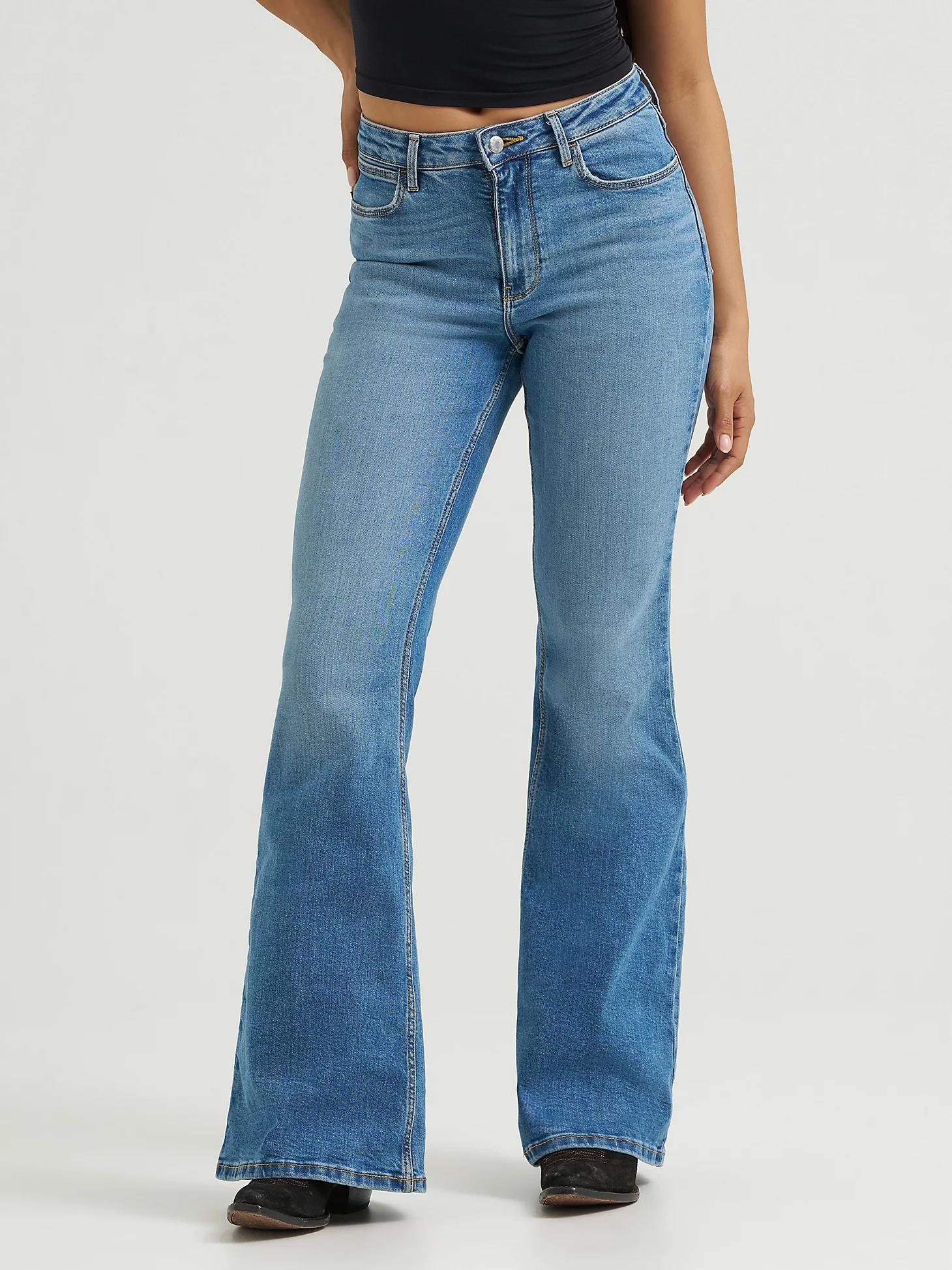 Women's Flare Jean in In Trance Product Image