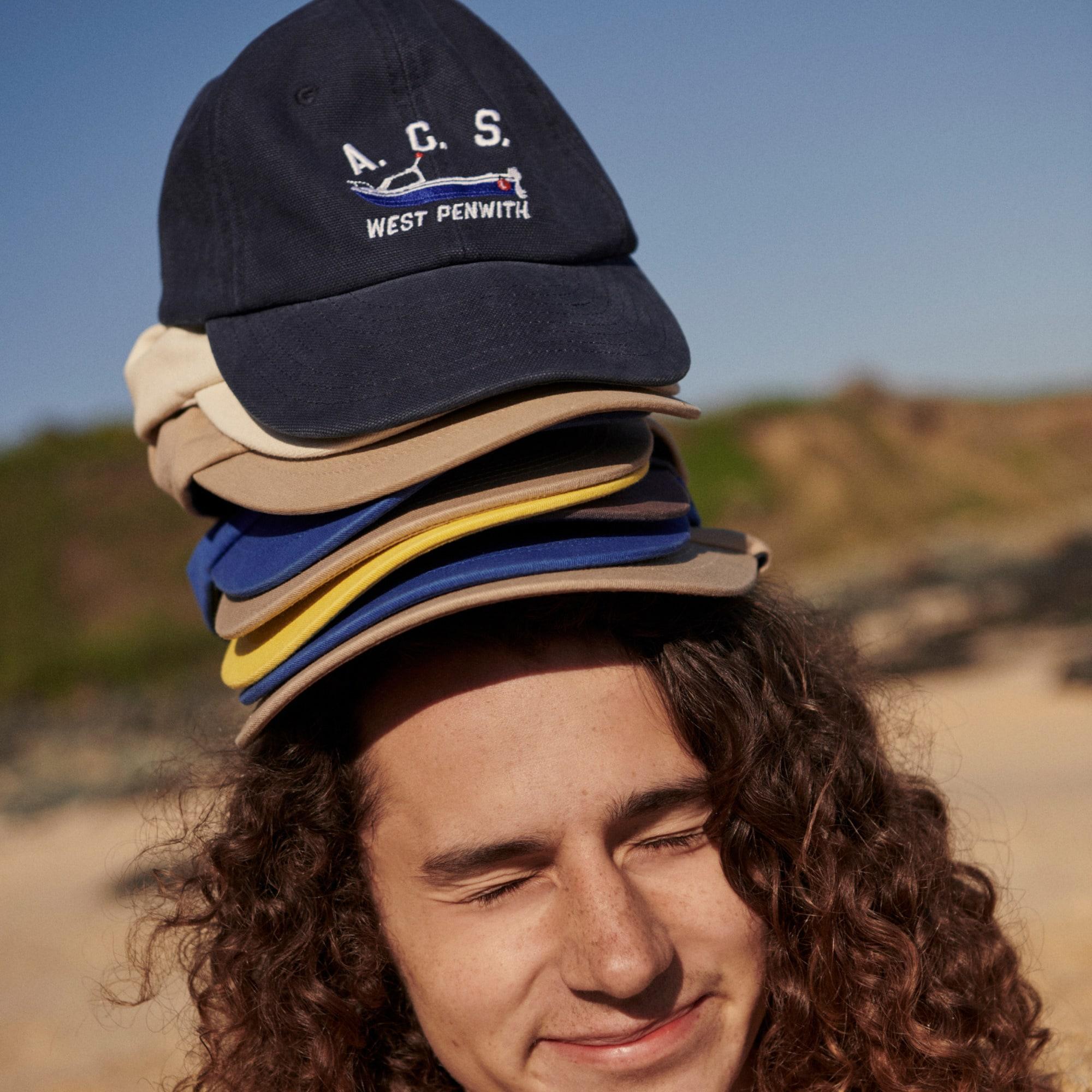 Atlantic Coastal Supplies X J.Crew flat-brim baseball cap Product Image