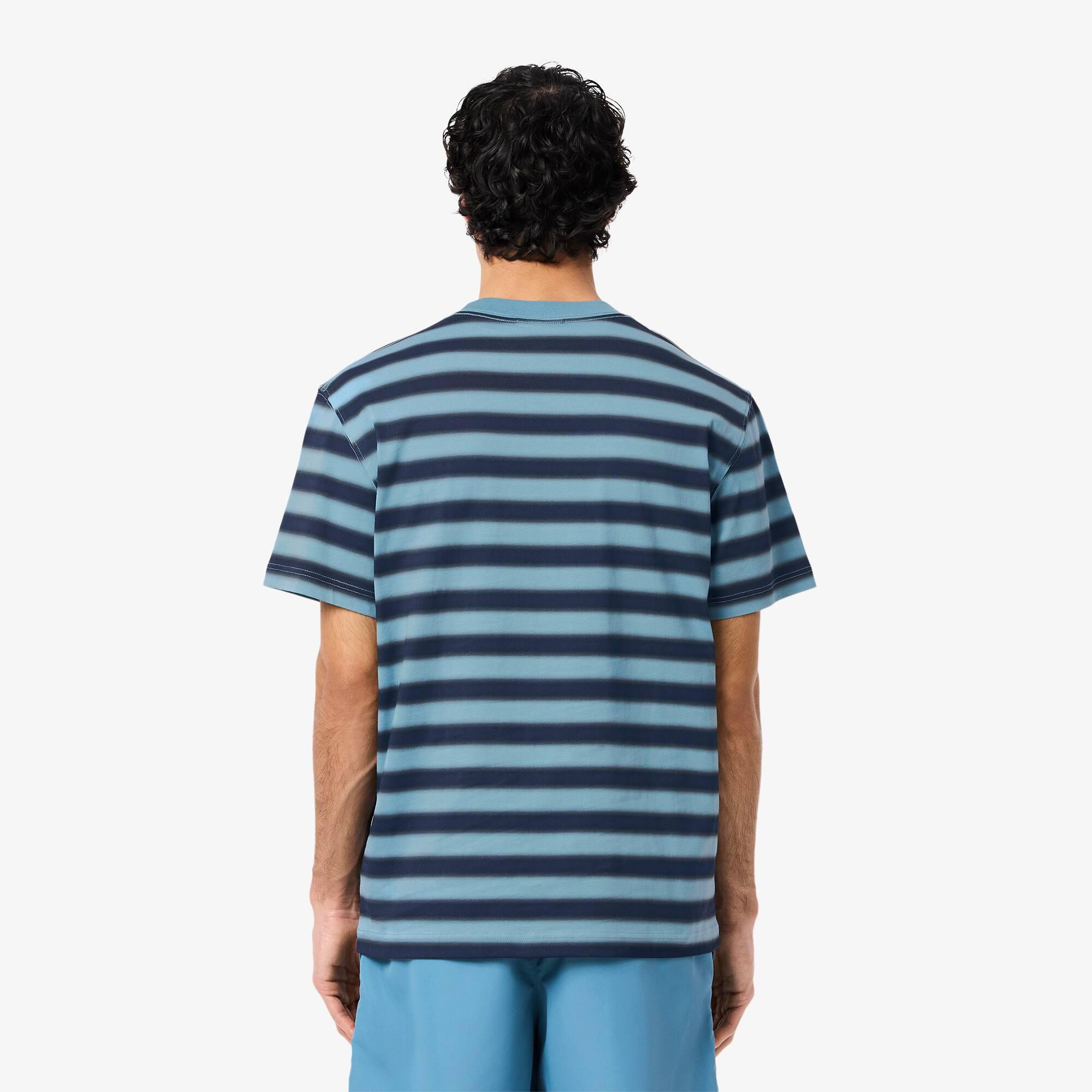 Stripe Print Jersey T-shirt Product Image