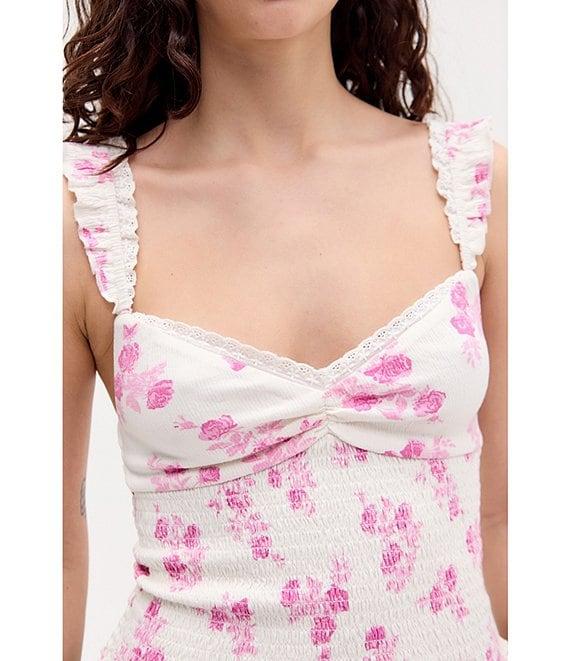 BDG Urban Outfitters Sydney Floral-Printed Tank Top Product Image
