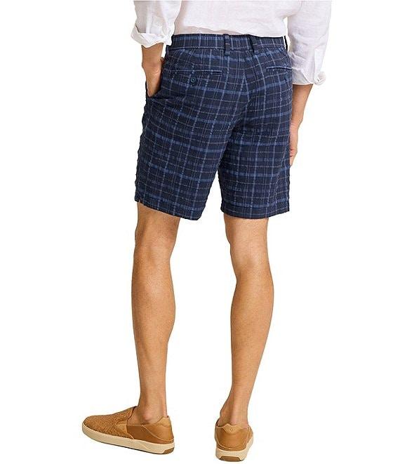 Tommy Bahama Midnight Check Single Pleat 9#double; Inseam Shorts Product Image