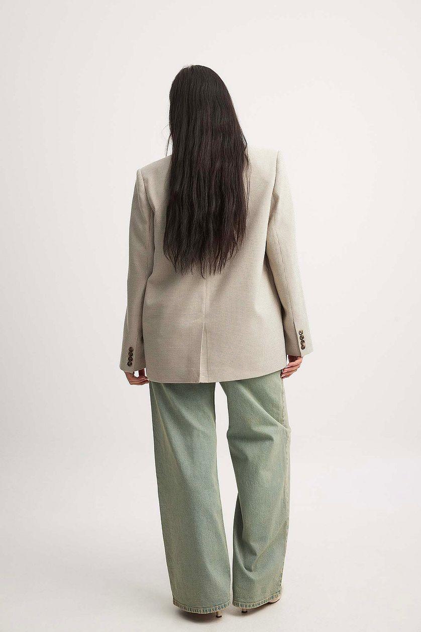 Oversized Houndtooth Blazer Product Image