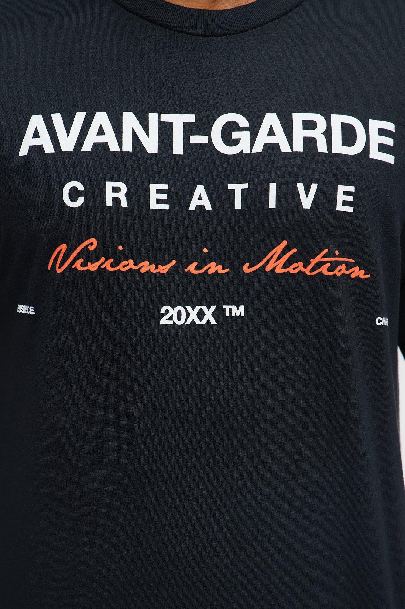 Advant-Garde Creative Dept Short Sleeve Tee - Black Product Image