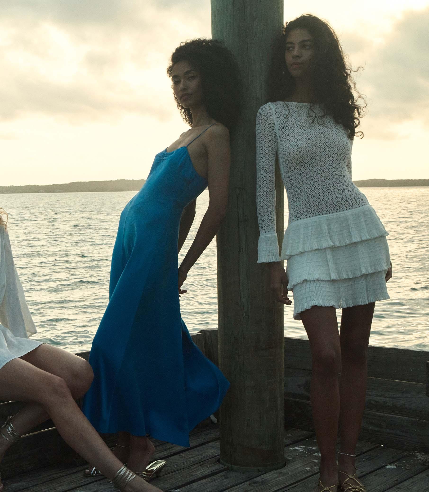 AMELINA DRESS -- IVORY Product Image