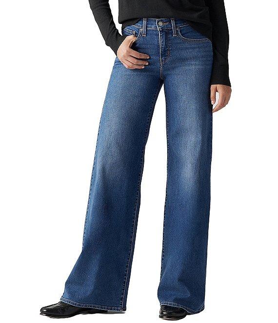 Levi's® 318 Shaping Mid Rise Wide Leg Jeans Product Image
