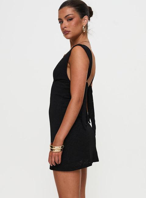 Steward Mini Dress Black Product Image
