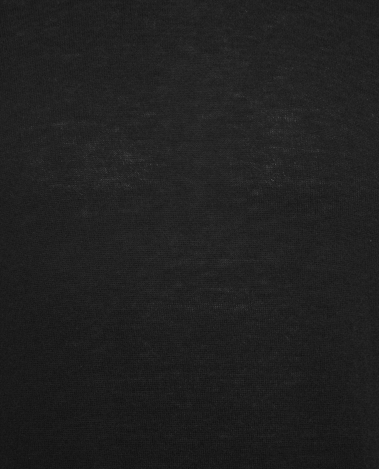 Knit sweater with stand-up collar Product Image