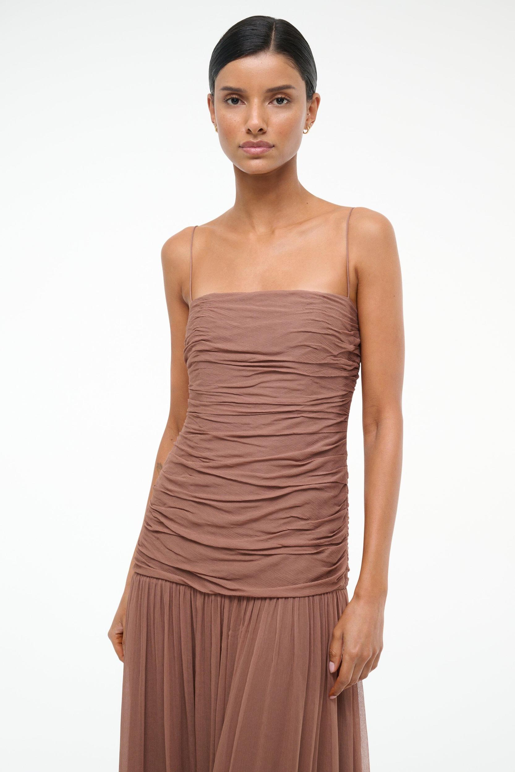 DALTON DRESS | MOCHA Product Image