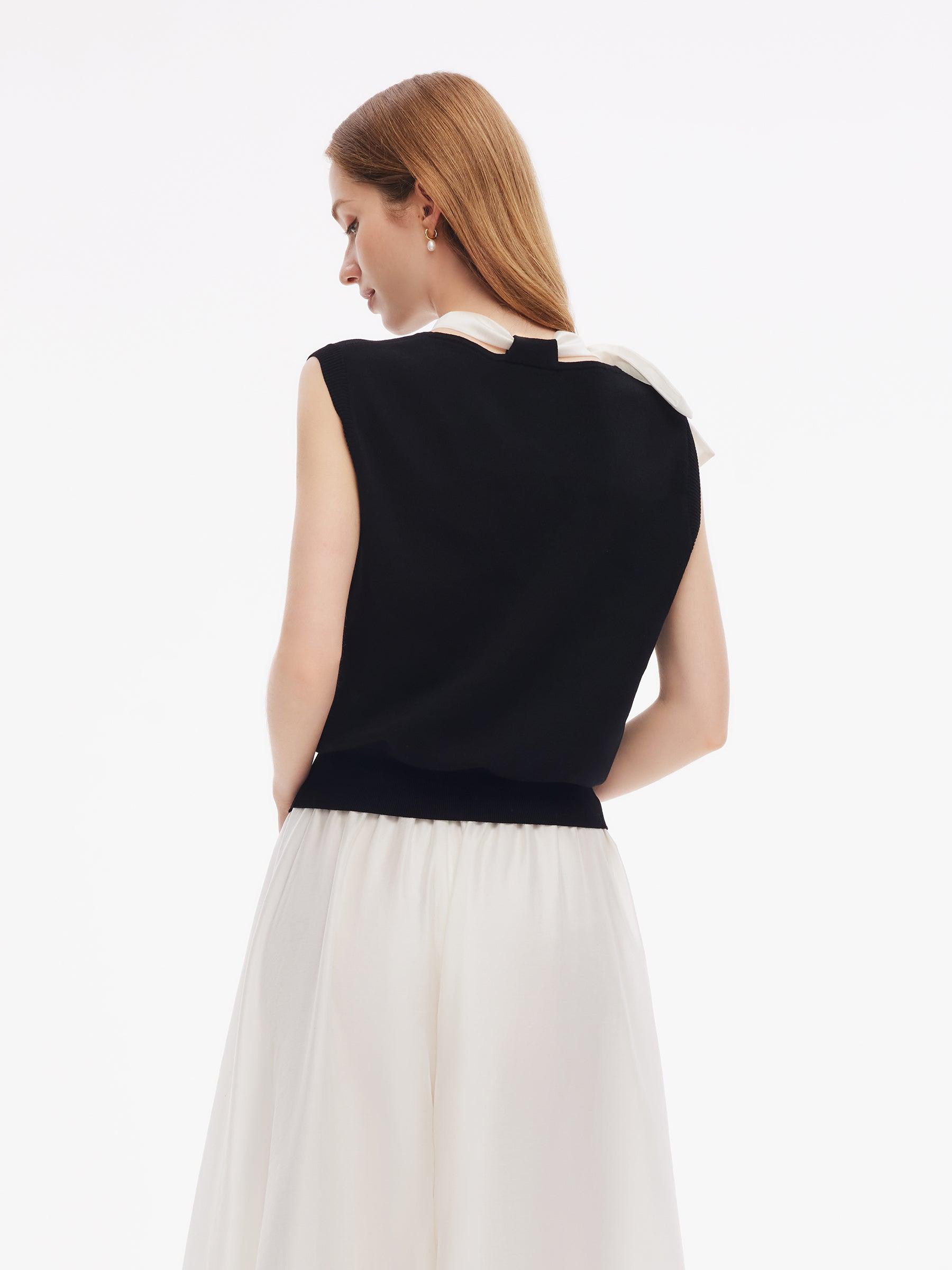 Tencel Blend Women Knit Tank Top Product Image