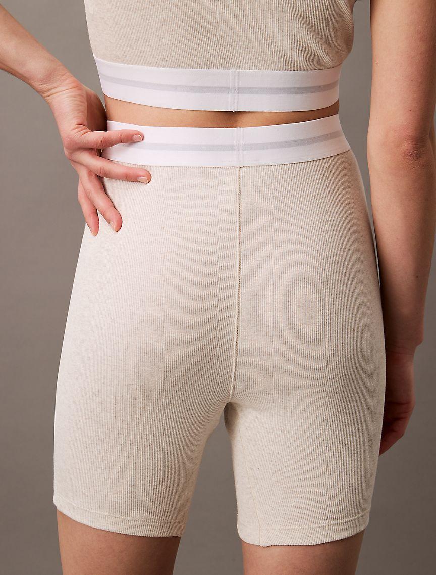 Cotton Stretch Rib Bike Shorts Product Image