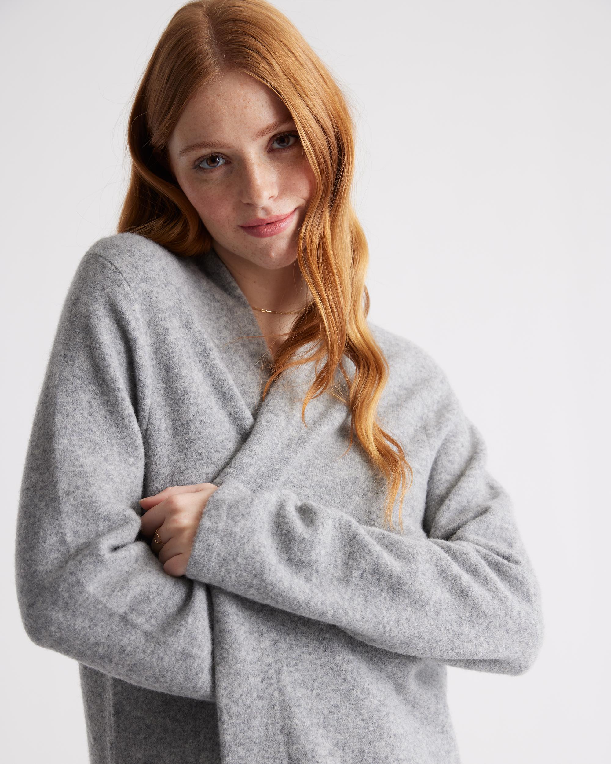 Quince | Women's Superfine Merino Wool Sweater Coat Product Image