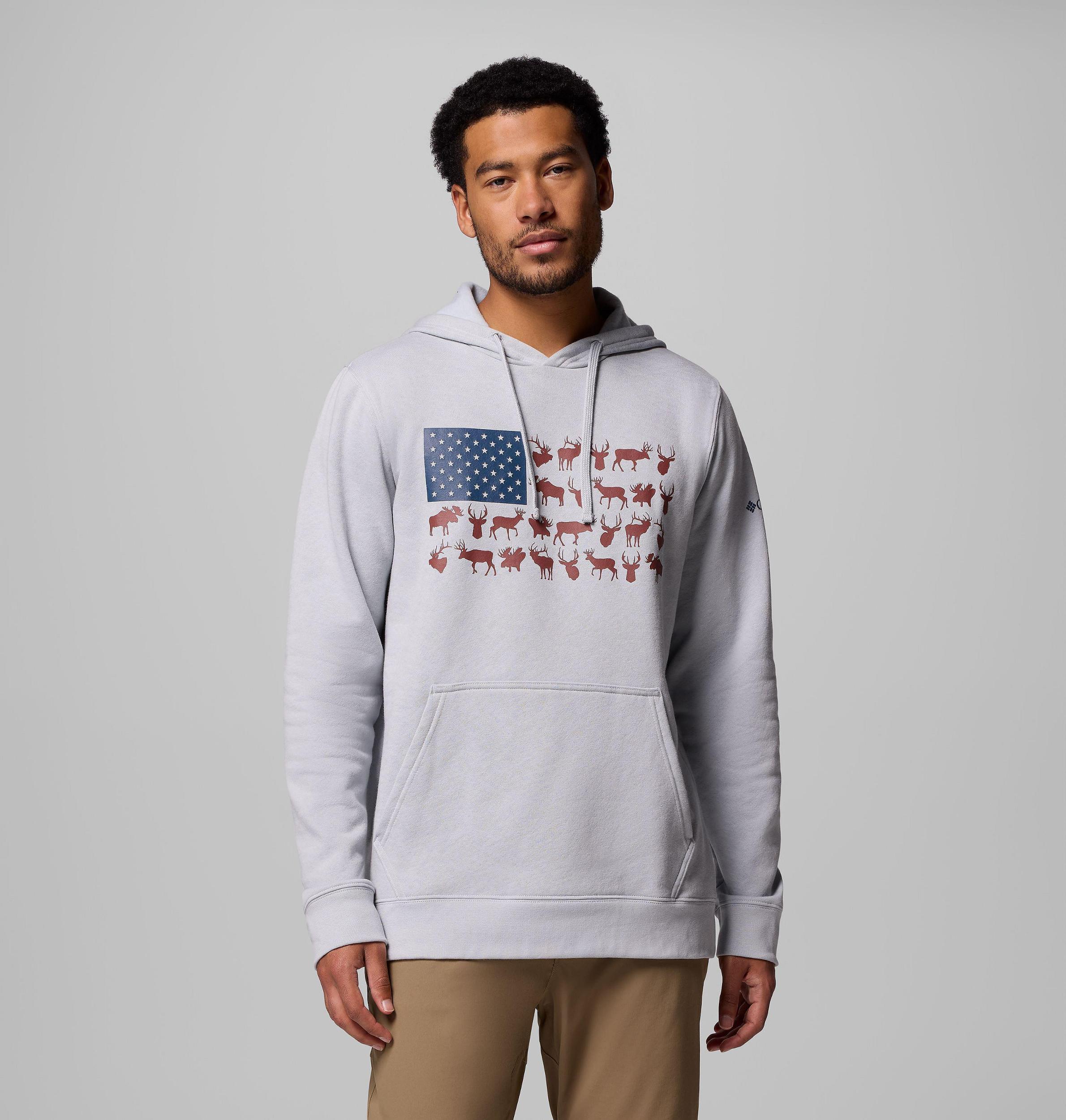 Columbia Mens PHG Game Flag II Hoodie- Product Image