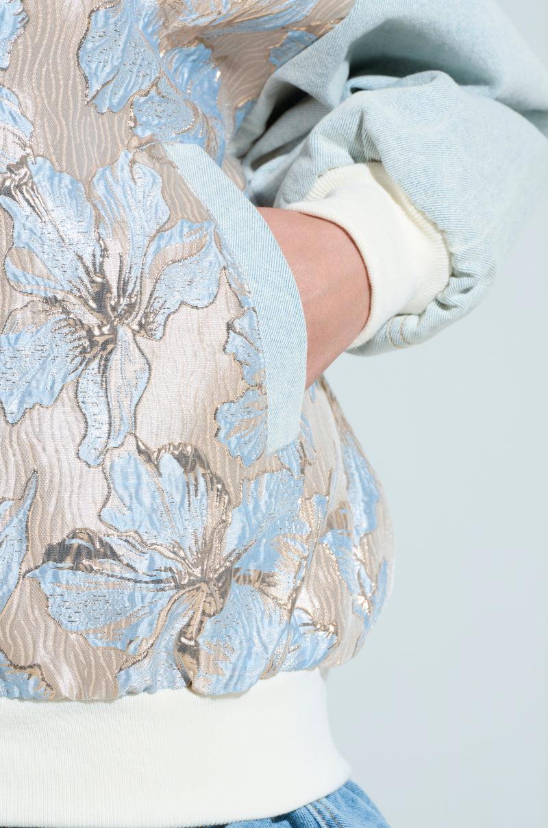 ALIYA BROCADE BOMBER Product Image