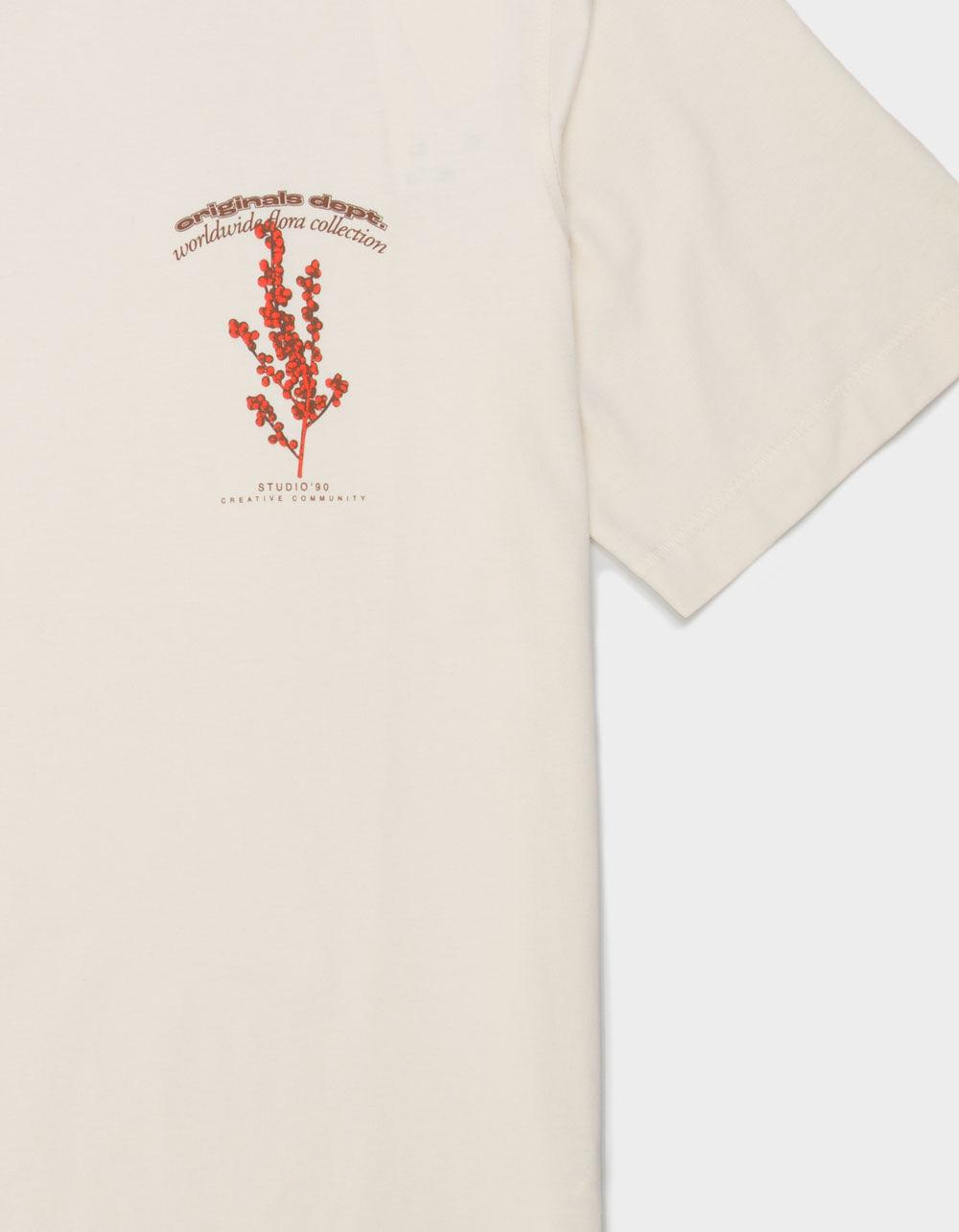 JACK & JONES Ridgewood Chest Mens Tee - CREAM Product Image