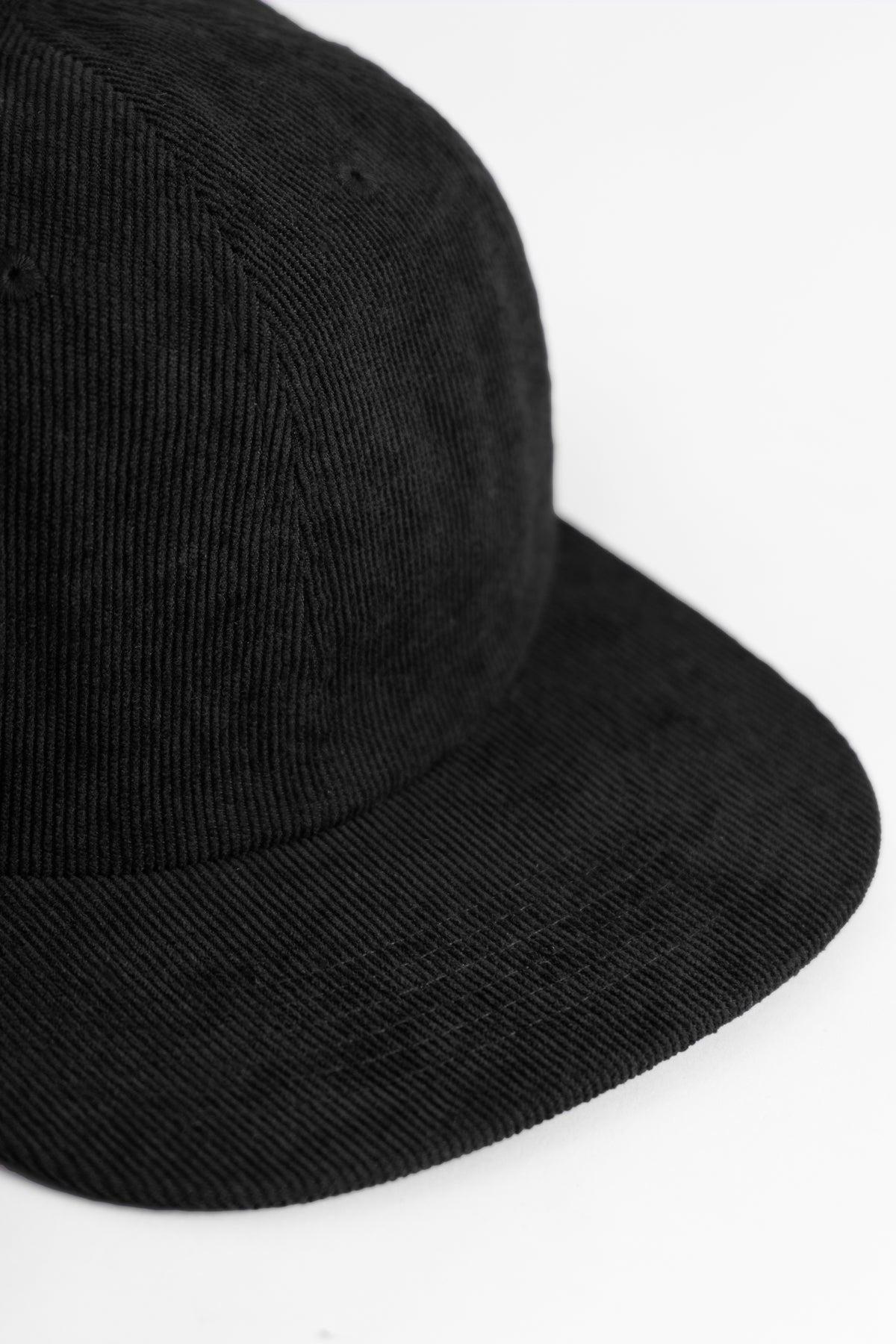 Power Goods - Corduroy 6-Panel Cap - Black Product Image