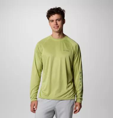Columbia Mens PFG Terminal Tackle Heather Long Sleeve Shirt- Product Image