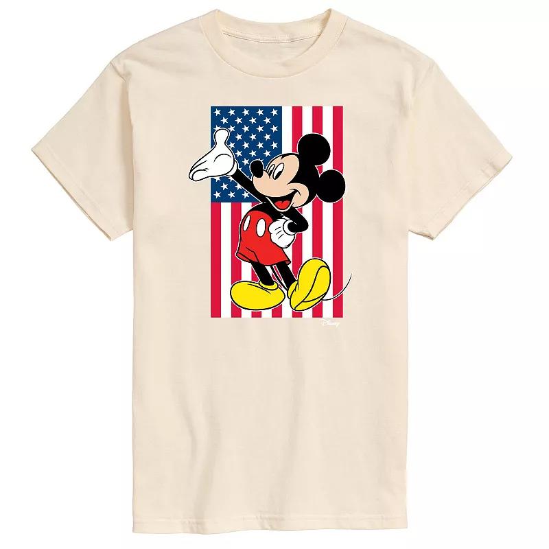 Disney's Mickey Mouse Men's Flag Graphic Tee,  Product Image