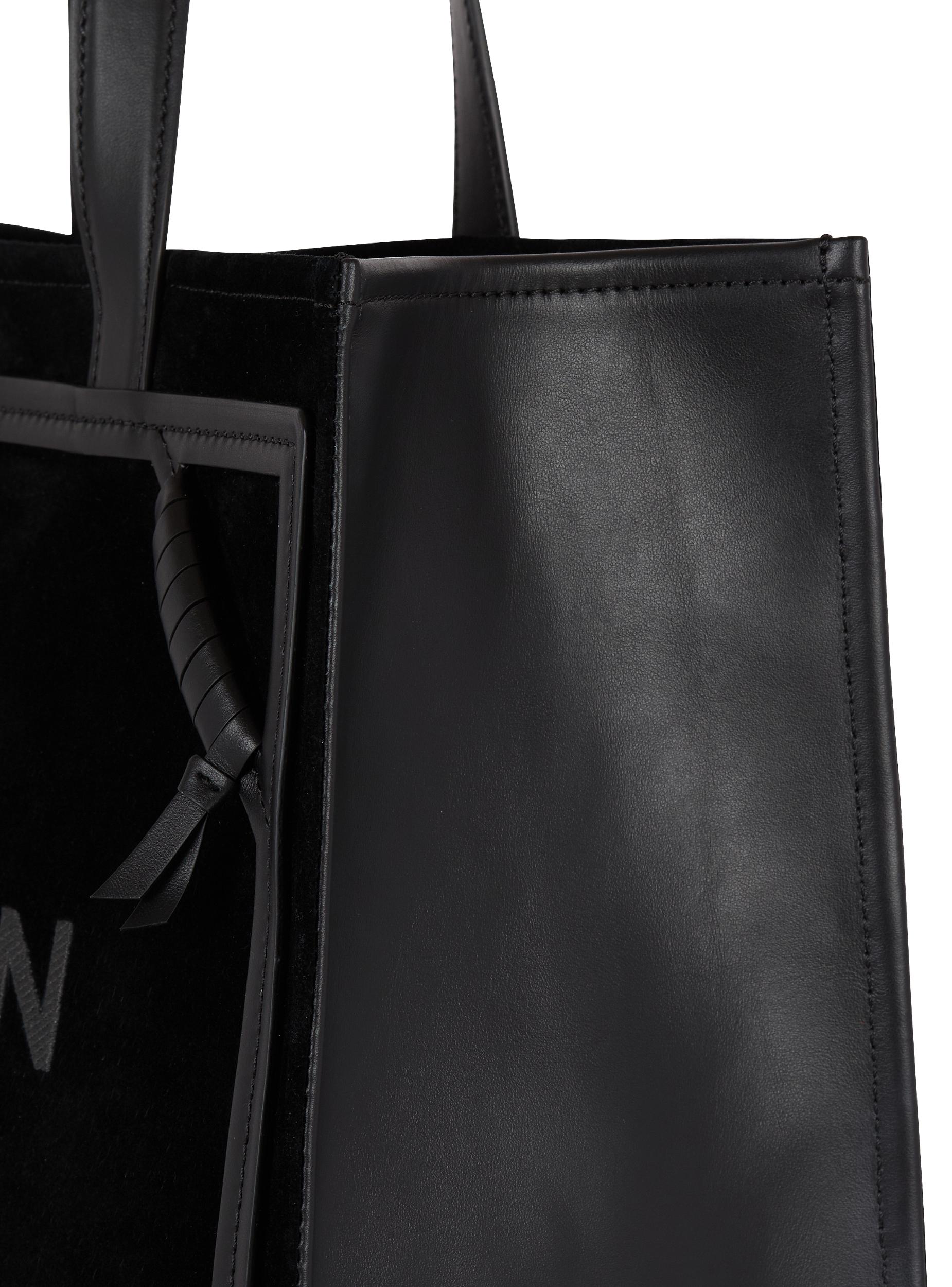 Medium suede B-Army tote bag Product Image