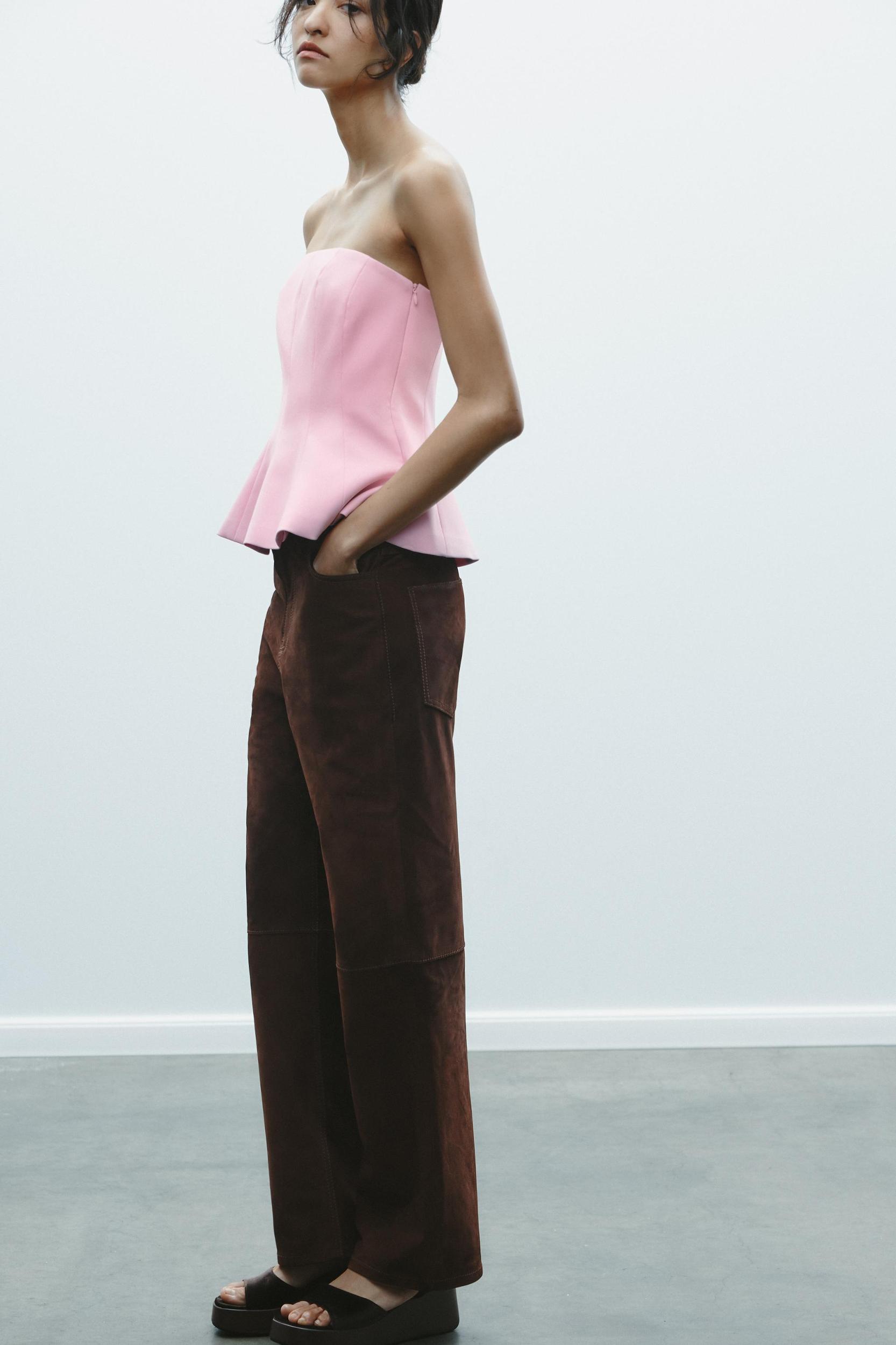 PEPLUM TUBE TOP Product Image