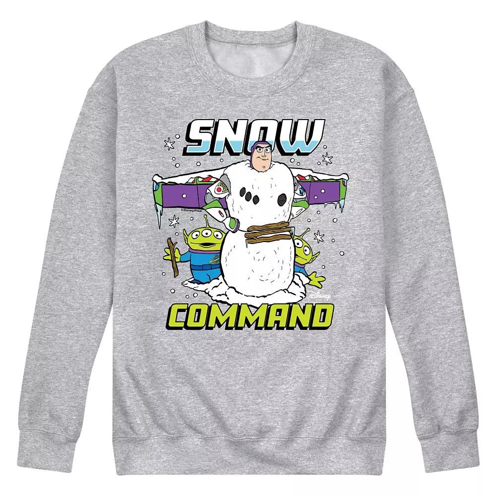 Disney / Pixar's Toy Story Men's Snowman Fleece Sweatshirt,  Product Image