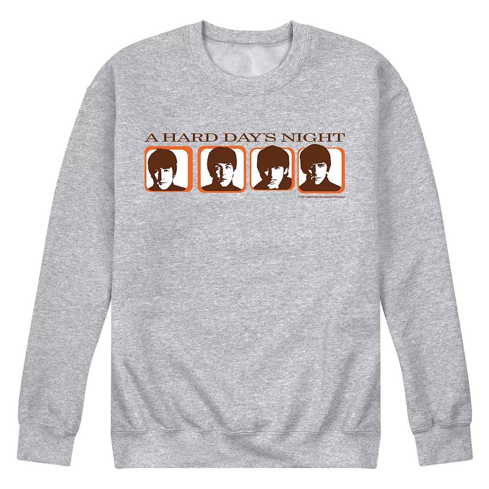 Men's The Beatles Hard Days Night Sweatshirt,  Product Image