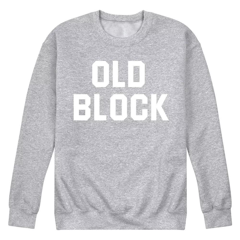 Men's Old Block Fleece Sweatshirt,  Product Image