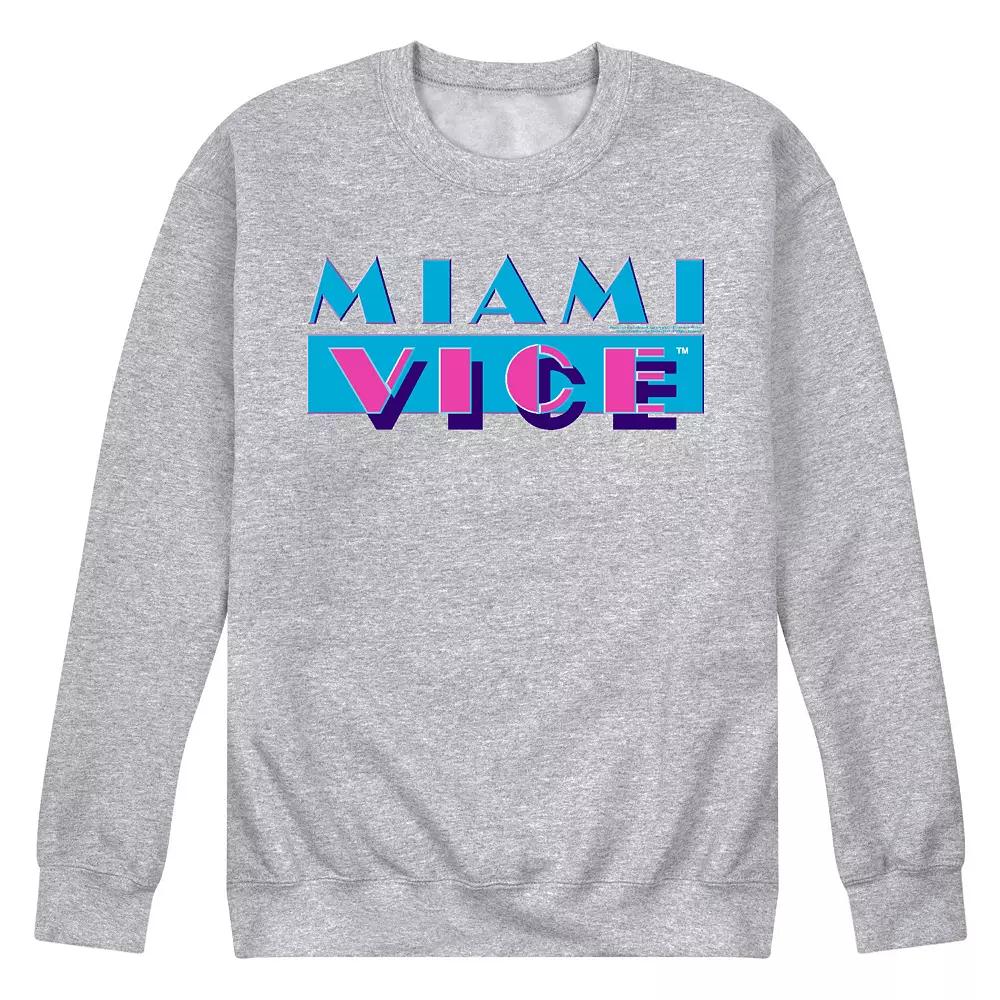 Men's Miami Vice Logo Fleece Sweatshirt,  Product Image