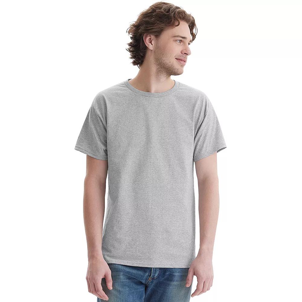 Men's Hanes® Essentials 4-Pack Cotton T-Shirt,  Product Image