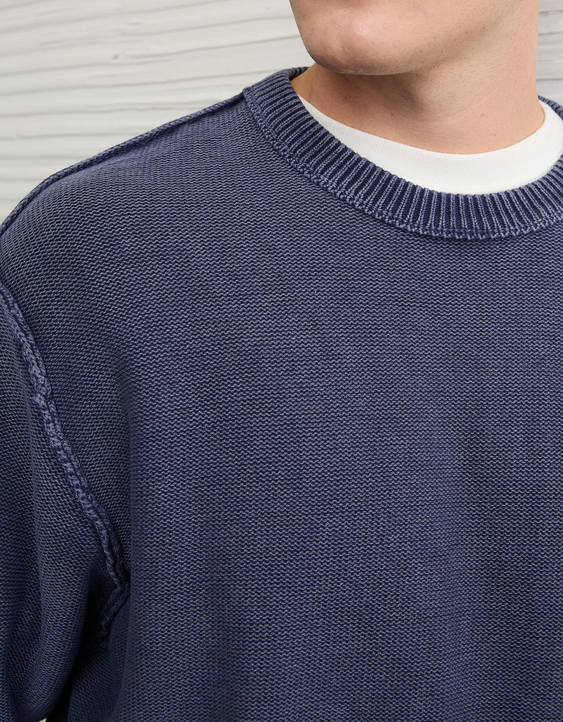 AE Washed Reverse Sweater Product Image