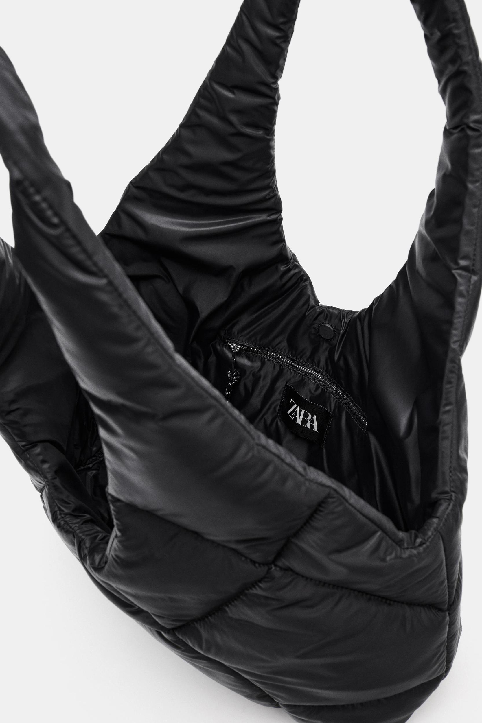 QUILTED EFFECT SHOPPER BAG Product Image