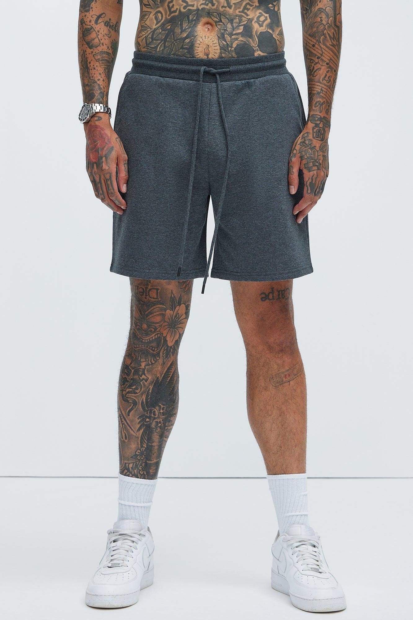 Tyson Sweatshort - Charcoal Product Image