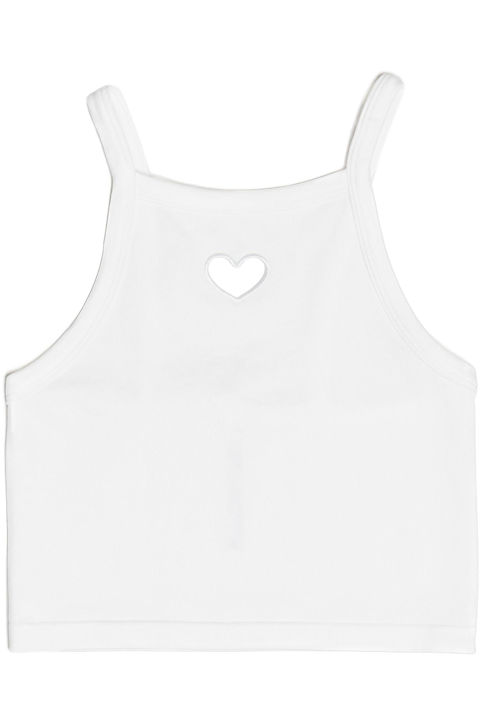 Heart Cutout Seamless Tank Top Product Image