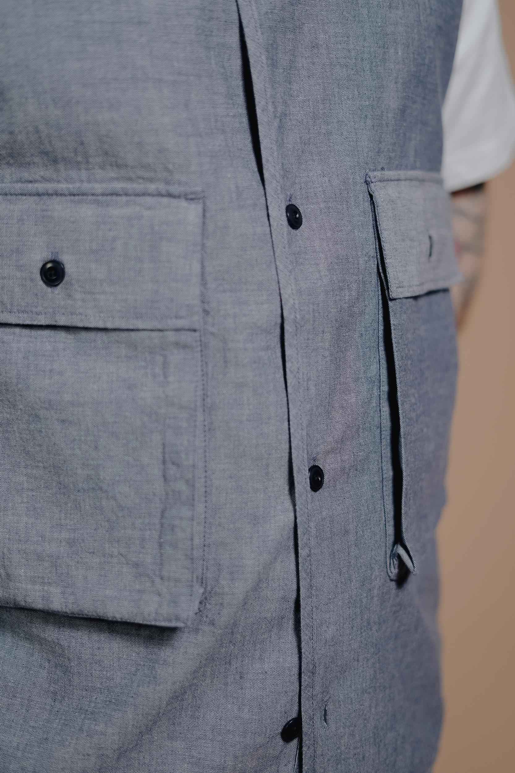 Archive Chambray S/S Gilet Product Image