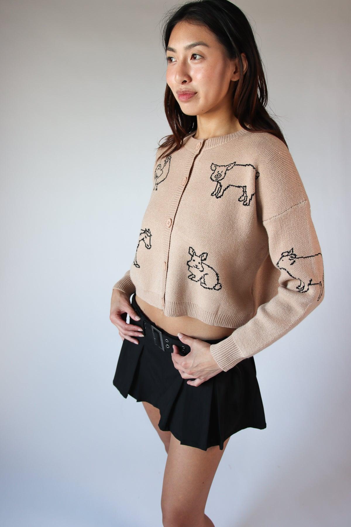 Farm Friends Cardigan Product Image