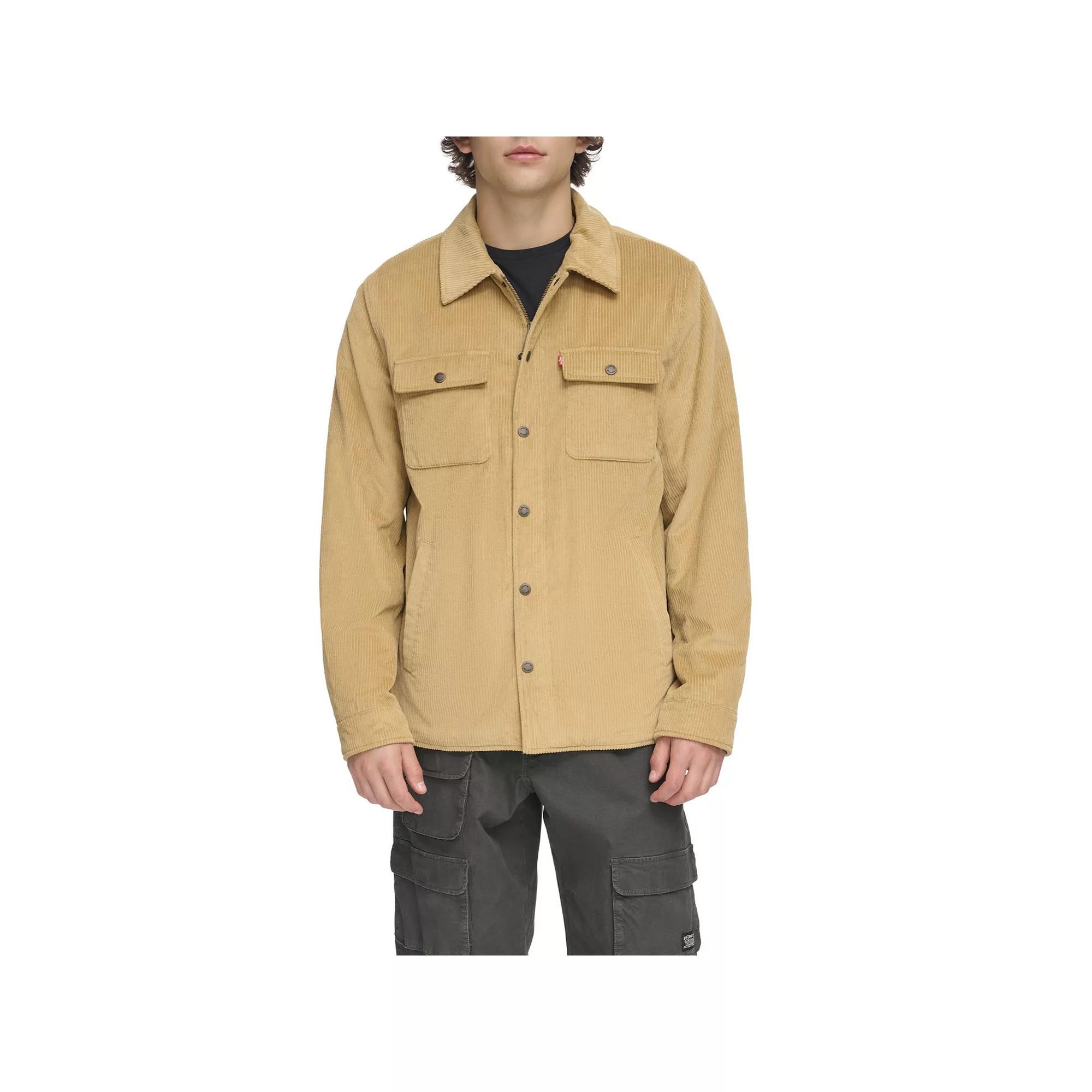 Men's Levi's® Corduroy Sherpa Lined Shirt Jacket,  Product Image
