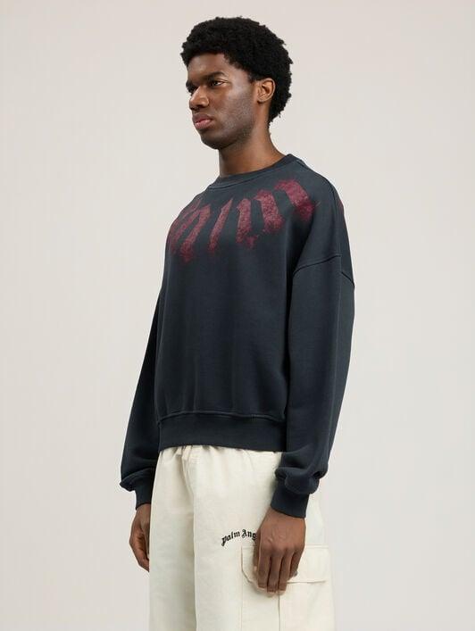 Big Neck Logo Loose Sweatshirt Product Image