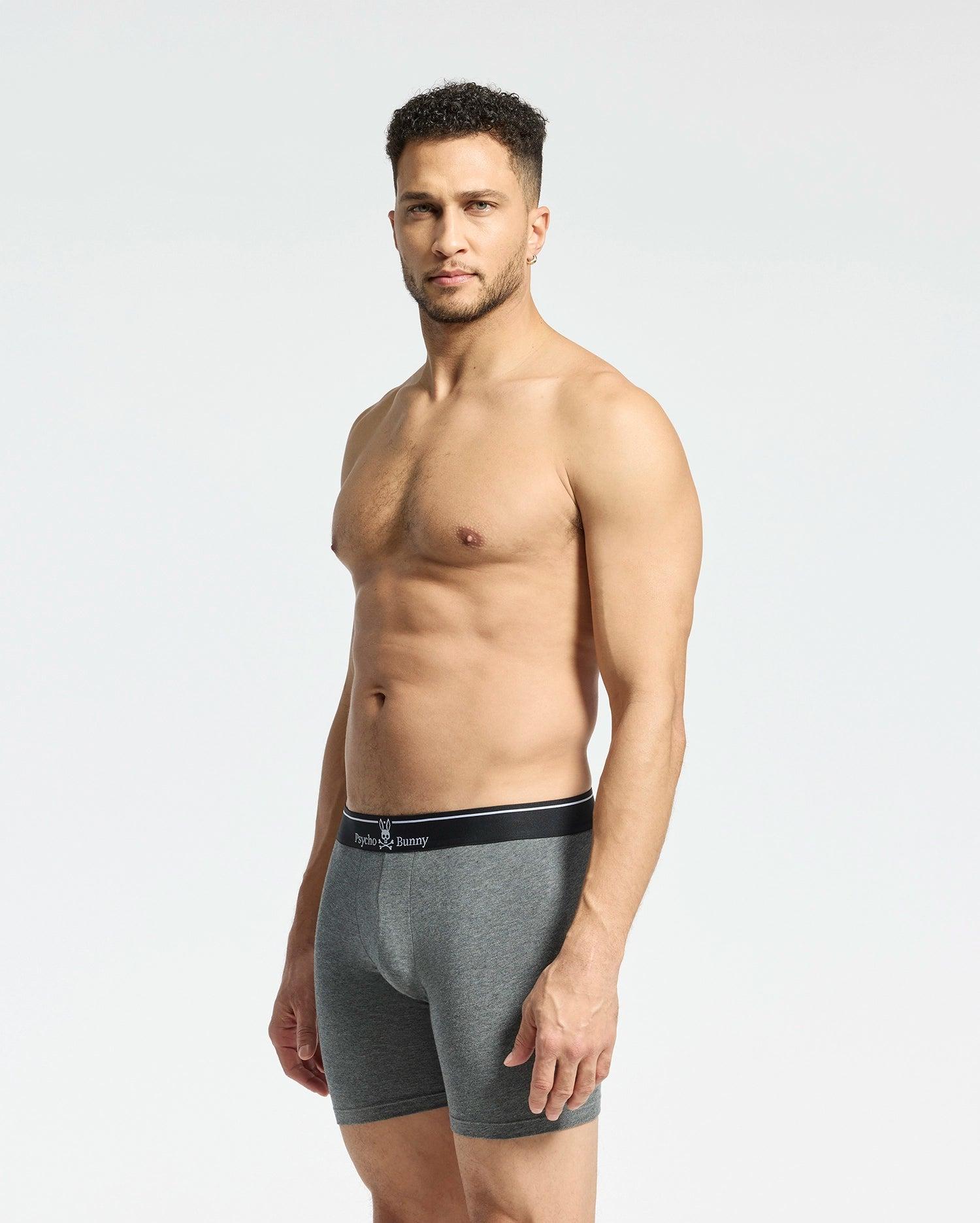 MENS SOLID KNIT 2 PACK BOXER BRIEF - B6V906ARCM Male Product Image