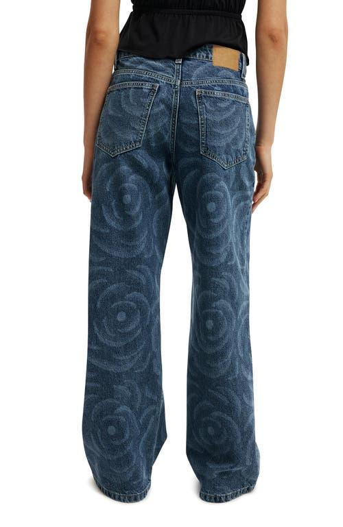 Cotton On Women's Relaxed Wide Jean in Lcn Bianca Simpson  Atlantic at Nordstrom, Size 4 Product Image