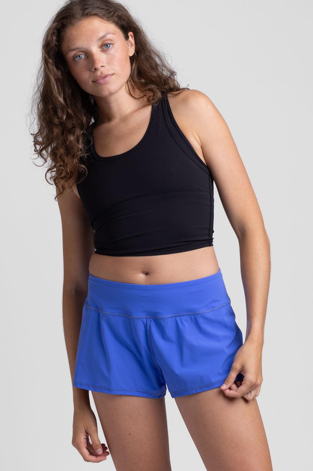 Poppy Run Short - Periwinkle Female Product Image