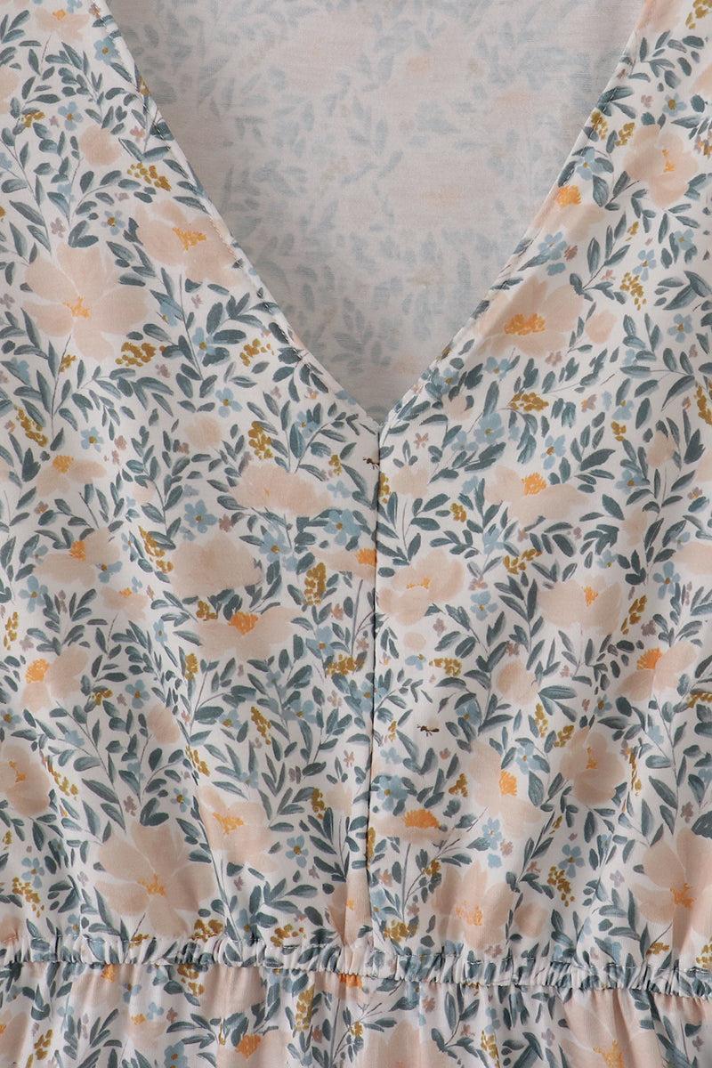 Bow applique print mom&me dress Product Image