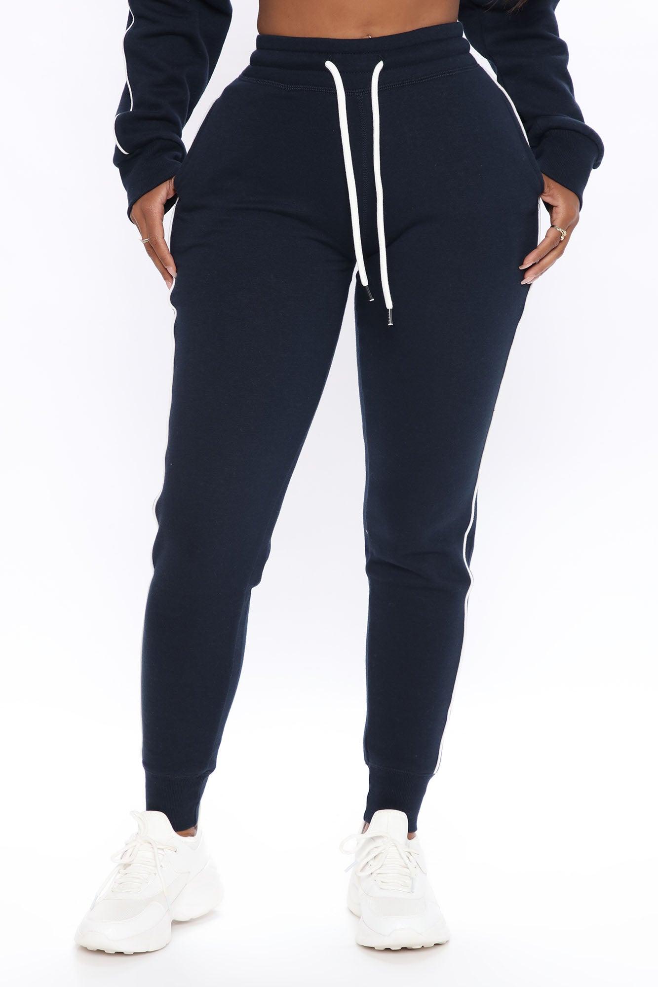 Tennis And Chill Fleece Jogger - Navy Product Image