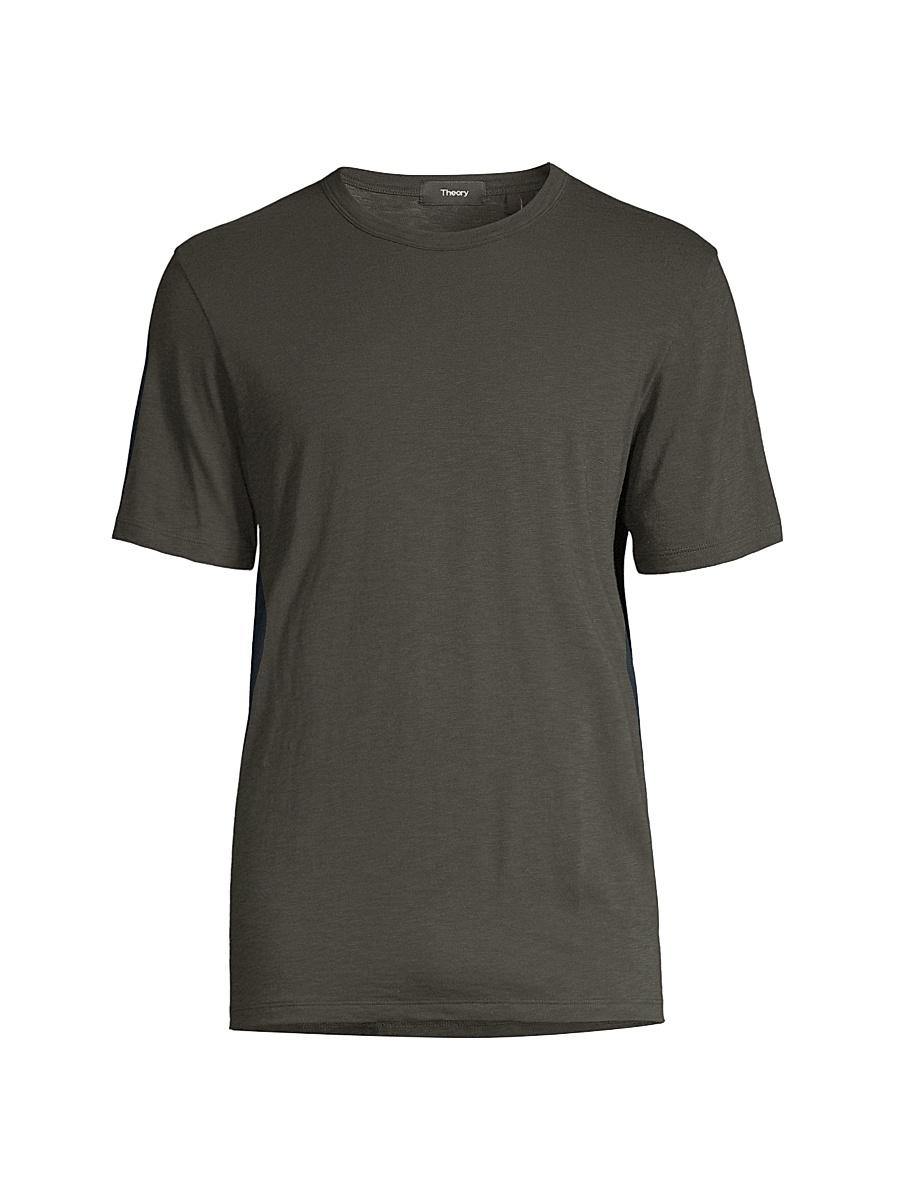 Mens Essential Short-Sleeve Cotton T-Shirt Product Image