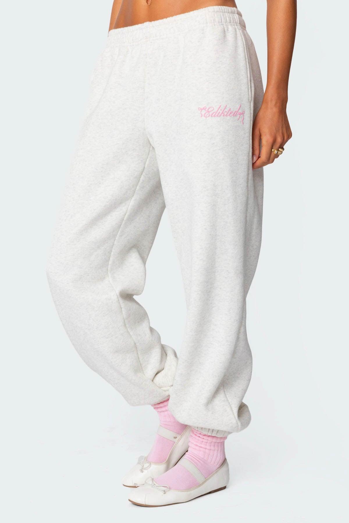 Sasha Bow Detail Sweatpants Product Image