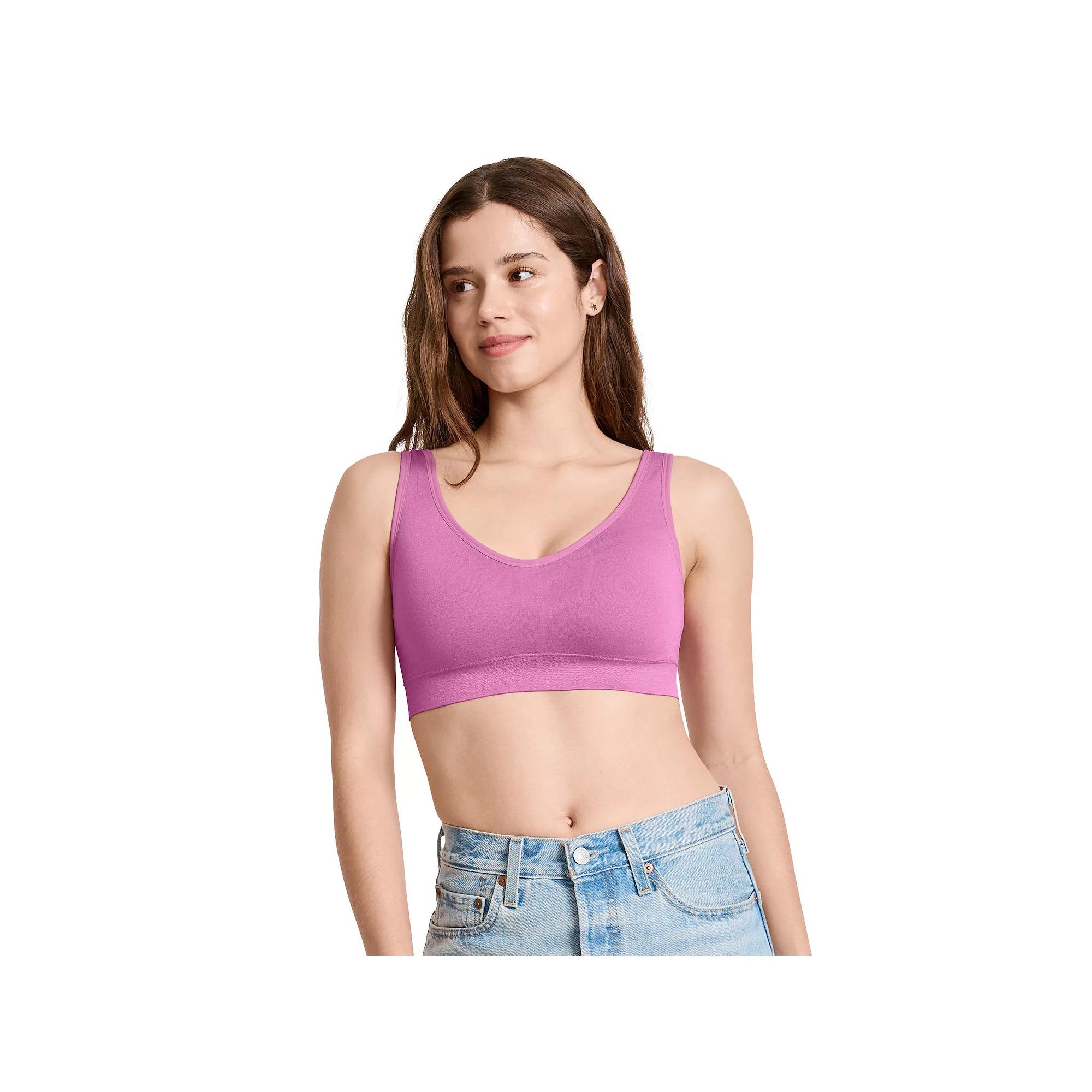 Jockey® Back Smoothing Seamfree® Bralette 3041, Women's, Size: Small, Purple Scent Product Image