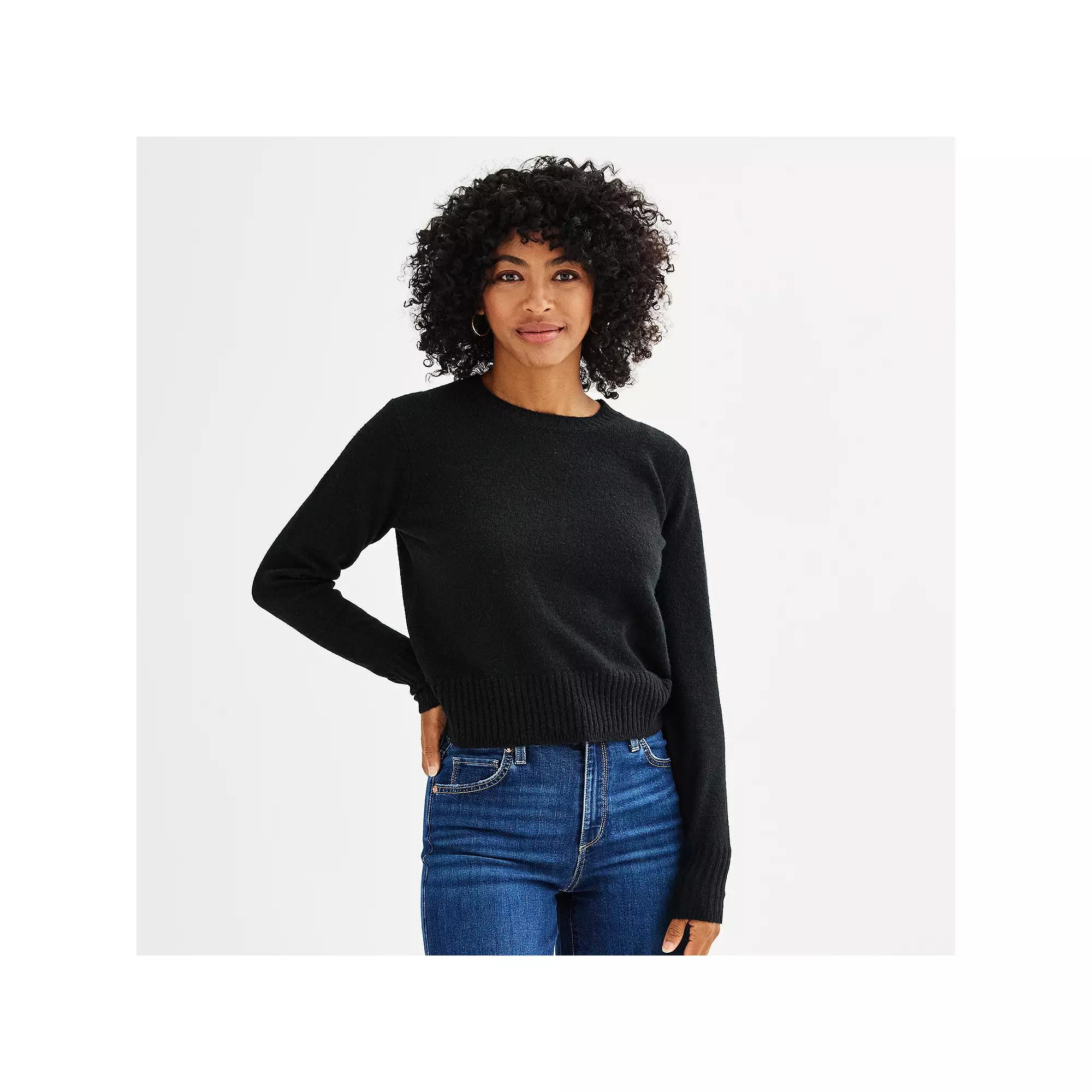 Women's Sonoma Goods For Life® Crewneck Sweater,  Product Image