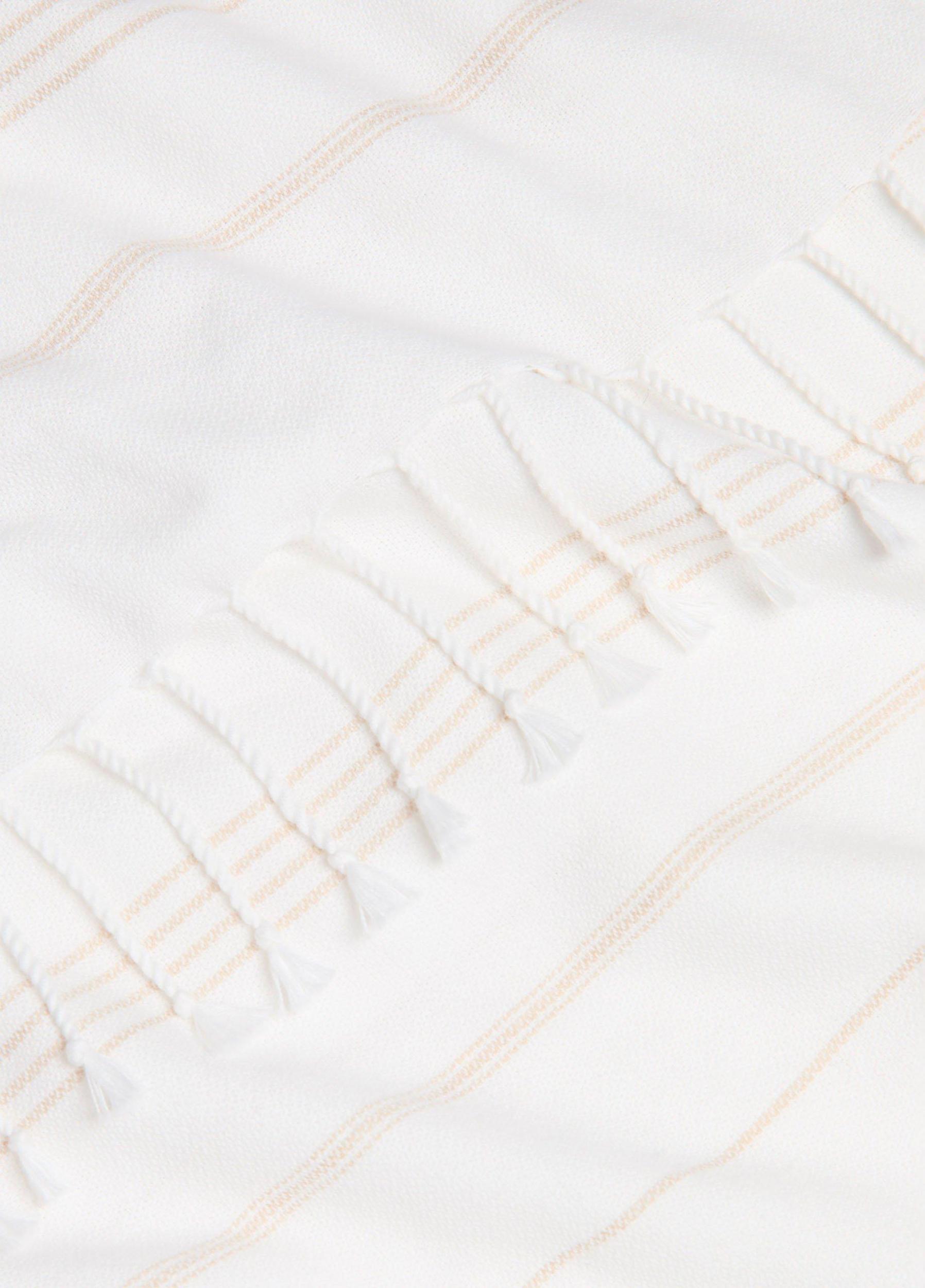 Stripe Cotton-Cashmere Wrap Product Image