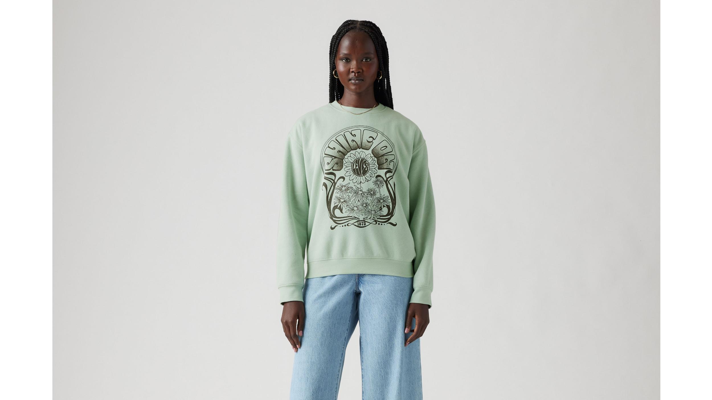 Graphic Everyday Crewneck Sweatshirt Product Image