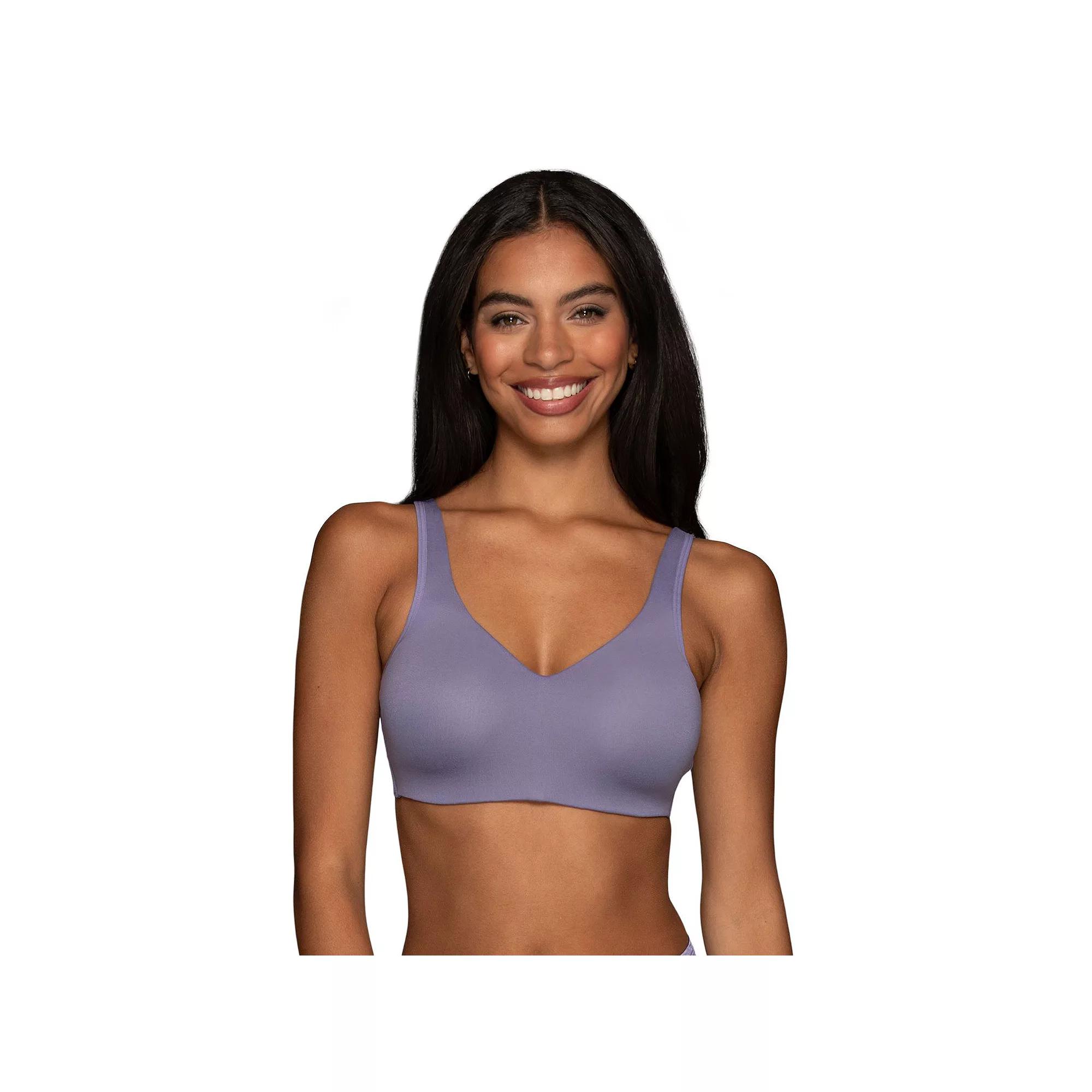 Vanity Fair Lingerie Beyond Comfort Simple Sizing Wireless Bra 72204, Womens Dried Purple Product Image